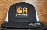 Canvas Trucker Snapback With Embroidered Hart Patch  - Sale
