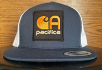 Canvas Trucker Snapback With Embroidered Hart Patch  - Sale