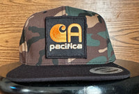 Canvas Trucker Snapback With Embroidered Hart Patch  - Sale