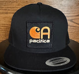 Canvas Trucker Snapback With Embroidered Hart Patch  - Sale