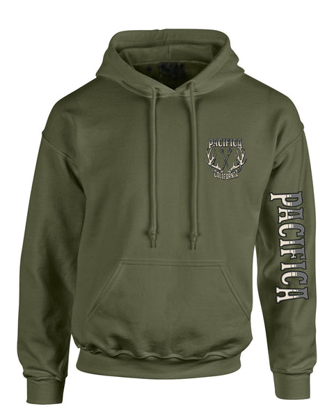 Gaming Sleeve Hoodie (Army Green or Black)