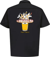 Longboard's "Bottoms Up" Sweatshirt (Zip or Pullover)  & Work Shirt