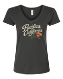 Poppy Vneck Ladies Tee
