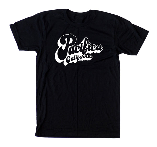 "Camp Pacifica" T-Shirt - Black